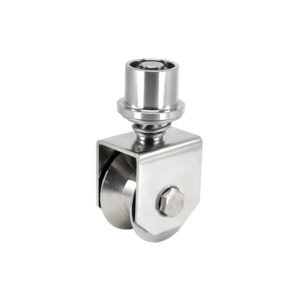 RUEDA GIRATORIA 58mm Acero Inoxidable