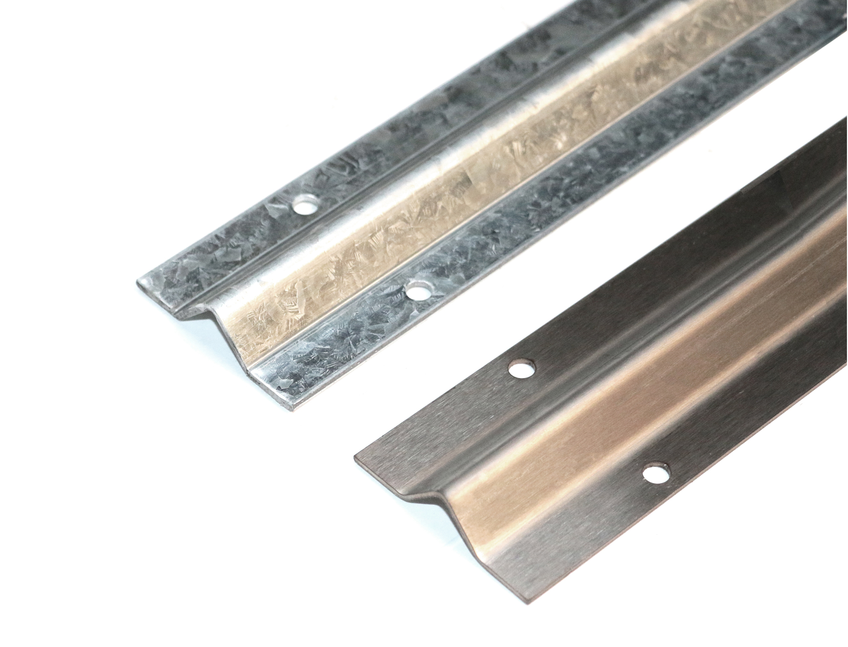 RIEL V 56 Acero Inoxidable / Galvanizado